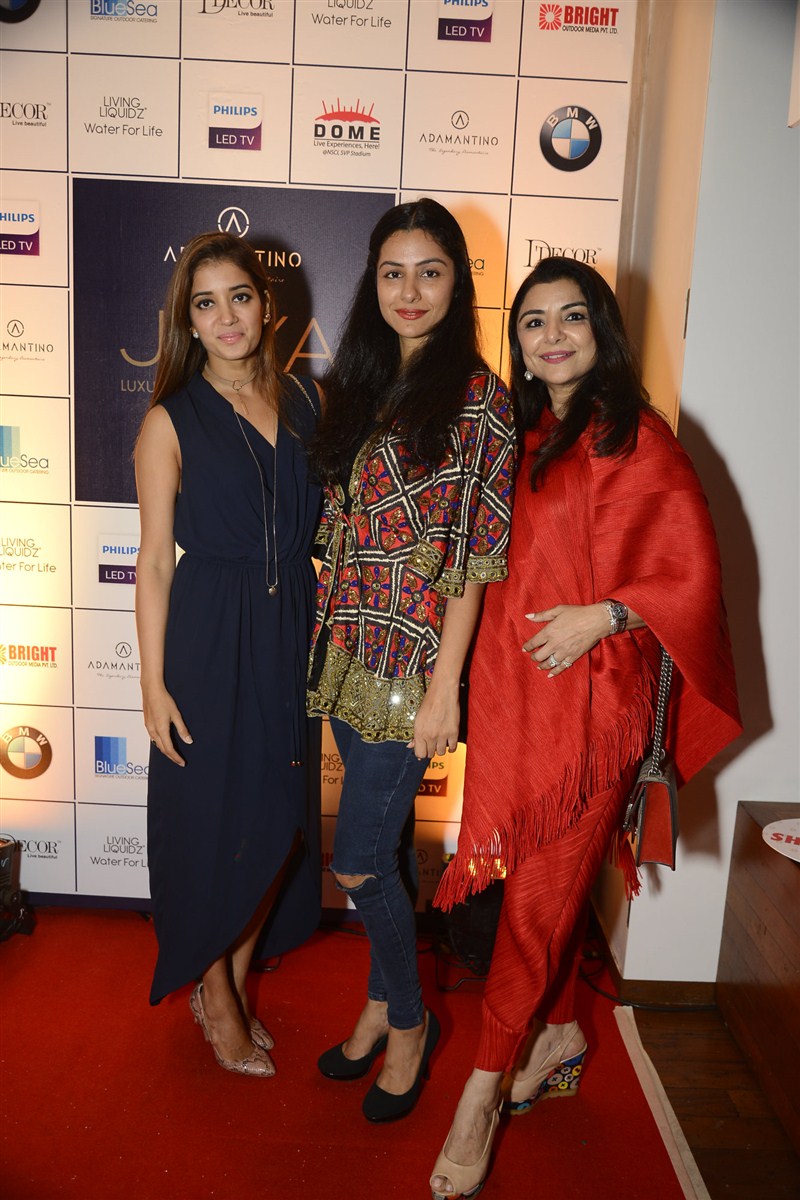 Arpita Mehta Noreen, Yasmin Morani, DJ Shilpi, Kanika Kapoor, Agrima Batra, Krishika Lulla, Kunal Rawal, Kunika Singh, Lucky Morani, Mandana Karima, Mohammed Morani, Monaz Jethwani, Nisha Jamwval, Priyanka Soorma, Yasmin Morani, Renu Oberoi, Rippi Sethi, Sana Kahn, Sarah Jane Dias, Sejal Thakkar, Azmina Rahimtoola, Alpa Thakkar, Zoa Morani and others graced the event of JOYA logo launch. JOYA logo,Arpita Mehta Noreen,Yasmin Morani,DJ Shilpi,Kanika Kapoor,Agrima Batra,Krishika Lulla,Kunal Rawal,Kunika Singh,Lucky Morani,Mandana Karima,Mohammed Morani,Monaz Jethwani,Nisha Jamwval,Priyanka Soorma,Yasmin Morani,Renu Oberoi,Rippi Sethi,Sana Ka