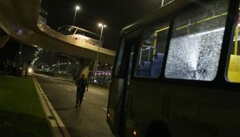 Olympic media bus attacked,Olympic bus attacked,Barra Olympic park,Rio,Rio Olympic attack,Rio Olympic 2016,Olympic media
