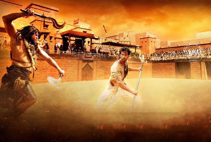 Mohenjo Daro is an upcoming Bollywood epic adventure-romance film written and directed by Ashutosh Gowariker and produced by Siddharth Roy Kapur and Sunita Gowariker under the UTV Motion Pictures and Ashutosh Gowariker Productions Pvt. Ltd. (AGPPL) banner. The film stars Hrithik Roshan and Pooja Hegde in the lead role, while Kabir Bedi, Arunoday Singh, Suhasini Mulay, Nitish Bharadwaj, Kishori Shahane, Sharad Kelkar, Manish Choudhary, Narendra Jha, Casey Frank and Diganta Hazarika appear in the supporting role. Mohenjo Daro,Mohenjo Daro stills,Hrithik Roshan,Pooja Hegde,Kabir Bedi,Arunoday Singh,Suhasini Mulay,Nitish Bharadwaj,Kishori Shahane,Mohenjo Daro movie stills,Mohenjo Daro movie pics,Mohenjo Daro movie images,Mohenjo Daro movie photos,Mohenjo Daro movie
