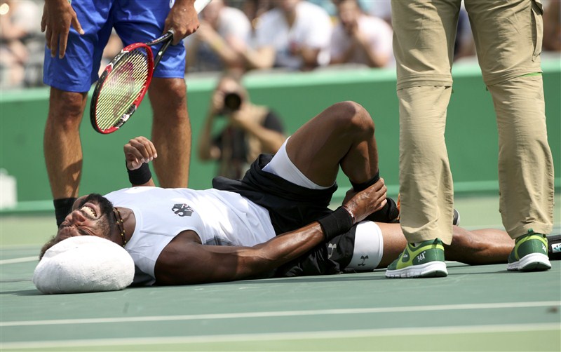 Athletes push their bodies to the limit at the Rio Olympics. Rio Olympics 2016,Rio Olympics,Worst Injuries at Rio Olympics,Worst Injuries at the 2016 Rio Summer Olympics,Summer Olympics,injuries at Rio Olympics 2016,injuries at Rio Olympics,Olympic Injuries
