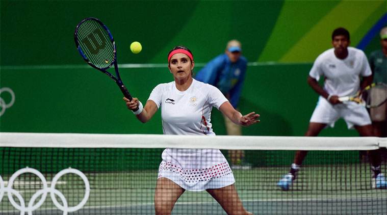 The star Indian duo of Sania Mirza and Rohan Bopanna entered the semi-finals of the mixed doubles tennis event at the ongoing Rio Olympics by defeating Andy Murray and Heather Watson of Britain in straight sets here. Sania Mirza,Rohan Bopanna,Sania Mirza and Rohan Bopanna,Sania Mirza-Rohan Bopanna,Andy Murray,Rio Olympics,Rio Olympics 2016,mixed doubles semi-finals