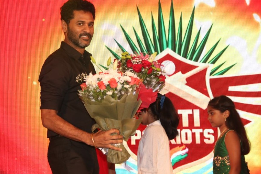 TUTI Patriots Team Anthem Launch event held at ITC Grand Chola in Chennai. Celebs like Prabhu Deva, Director Vijay, Singer Arunraja Kamaraj, Dr. Kumaran, Anthony, Dinesh Karthik, Abhinav Mukund, Lakshmipathy Balaji and others graced the event. Prabhu Deva,Vijay,TUTI Patriots Team Anthem Launch,TUTI Patriots,Prabhu Deva,Director Vijay,Dr. Kumaran,Anthony,Dinesh Karthik,Abhinav Mukund,Lakshmipathy Balaji