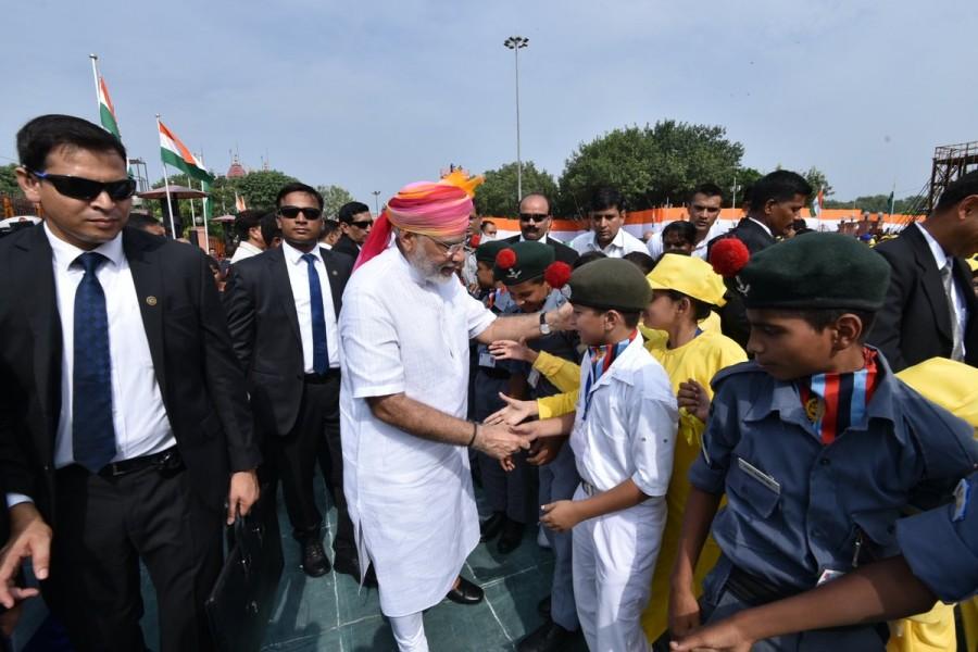 70th Independence Day: PM Narendra Modi celebrates at Red Port in Delhi 70th Independence Day,70th independence day of india,70th Independence Day celebrations,Independence Day celebrations,Narendra Modi celebrates,Narendra Modi,Narendra Modi celebrates 70th Independence Day