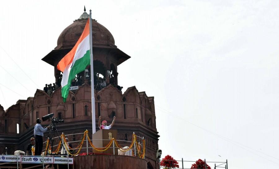 70th Independence Day: PM Narendra Modi celebrates at Red Port in Delhi 70th Independence Day,70th independence day of india,70th Independence Day celebrations,Independence Day celebrations,Narendra Modi celebrates,Narendra Modi,Narendra Modi celebrates 70th Independence Day