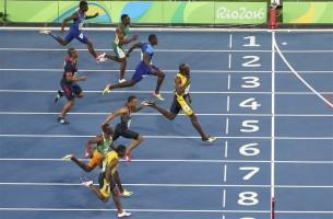 Rio Olympics 2016,Usain Bolt wins 100m gold,Usain Bolt wins gold,Usain Bolt,Jamaican athlete Usain Bolt,Rio Games,Bolt creates athletics history at Rio Olympics