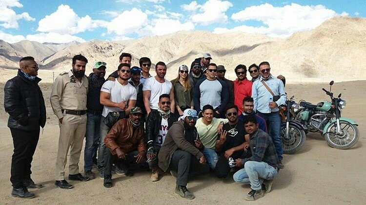 The team of Salman Khan-starrer Salman Khan,Salman Khan in Tubelight,Tubelight,Tubelight shooting wraps up,Tubelight shooting wraps up in Ladakh,Tubelight shooting,tubelight movie,salman khan tubelight movie,salman khan kabir khan tubelight