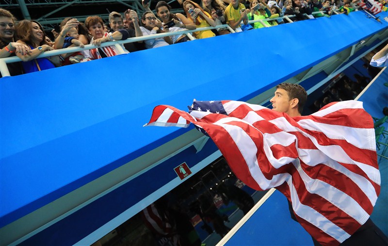Michael Phelps secured a fairytale end to his career as an Olympic athlete as the US continued their dominance in the pool on the final night of swimming at the Rio Games. Michael Phelps,Michael Phelps farewell,Michael Phelps signs off,Michael Phelps Ends Career,Michael Phelps Career ends,Rio Games,Rio Games 2016,Michael Phelps pics,Michael Phelps images,Michael Phelps photos,Michael Phelps stills,Michael Phelps pictures