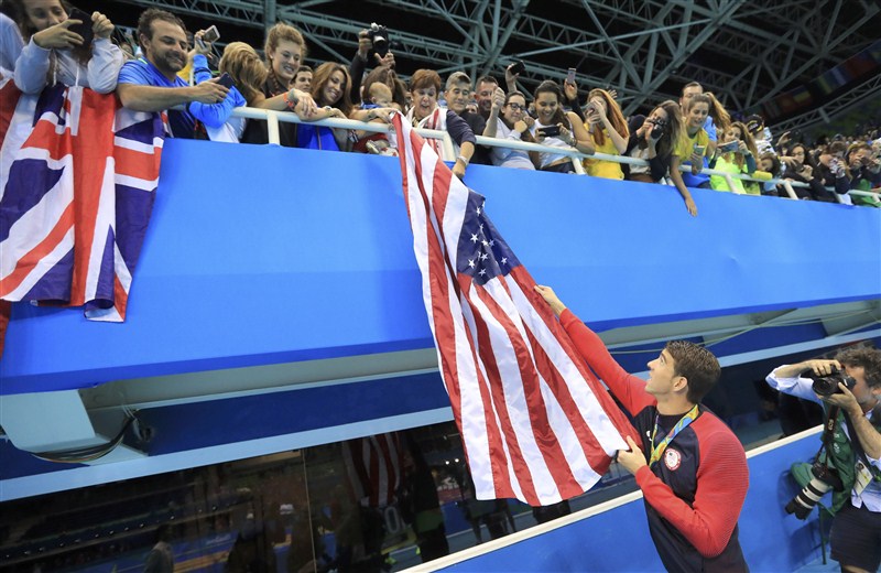 Michael Phelps secured a fairytale end to his career as an Olympic athlete as the US continued their dominance in the pool on the final night of swimming at the Rio Games. Michael Phelps,Michael Phelps farewell,Michael Phelps signs off,Michael Phelps Ends Career,Michael Phelps Career ends,Rio Games,Rio Games 2016,Michael Phelps pics,Michael Phelps images,Michael Phelps photos,Michael Phelps stills,Michael Phelps pictures