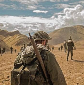 First Look of actor Salman Khan as an Army Officer from Tubelight movie.