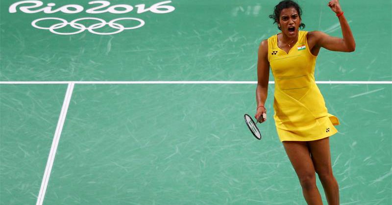 Indian shuttler P.V. Sindhu caused a huge upset, stunning World No.2 Wang Yihan of China in straight games to enter the semi-finals of the women's singles category at the ongoing Rio Olympics. Rio Olympics 2016,Shuttler Sindhu enters Olympic semis,Sindhu enters semis,P.V. Sindhu,Wang Yihan,Sindhu beats Wang Yihan,Rio Olympics,Rio Olympics pics,Rio Olympics images,Rio Olympics photos