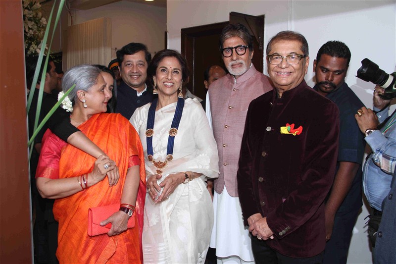Bollywood actor Amitabh Bachchan, who was accompanied by spouse Jaya Bachchan, launched Dilip De's digital art exhibition, 'Celebration Of Love'. Amitabh Bachchan,Amitabh Bachchan launches Dilip De's digital art exhibition,Jaya Bachchan,Amitabh Bachchan and Jaya Bachchan,Amitabh Bachchan wife Jaya Bachchan,Dilip De's digital art exhibition,Celebration Of Love