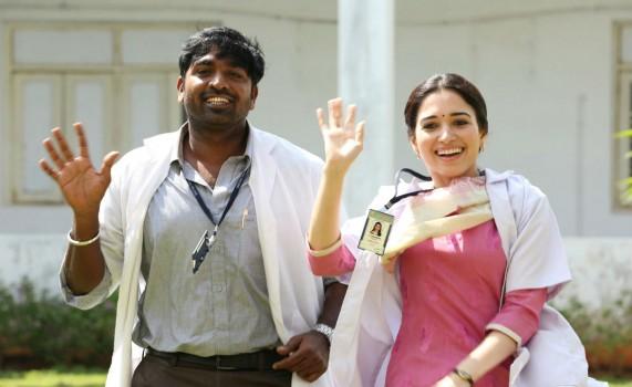 Dharma Durai / Dharmadurai is an upcoming action Tamil film directed by Seenu Ramasamy and produced by RK Suresh of Studio 9 Productions. The film stars Vijay Sethupathi and Tamannaah in the lead role.