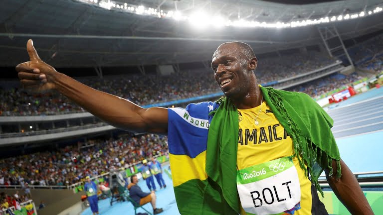 Usain Bolt won the men's 200 metres title at a third consecutive Olympics with a dominant performance and moved another step closer to his target of clinching three gold medals at the Rio Games here. Usain Bolt,Usain Bolt wins 200m title,Rio Olympics,Usain Bolt third consecutive Olympics title,Usain Bolt winner,Usain Bolt pics,Usain Bolt images,Usain Bolt photos,Usain Bolt stills