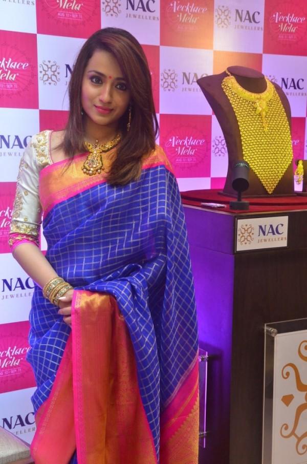 Trisha inaugurates NAC Jewellers Necklace Mela - Photos,Images,Gallery ...