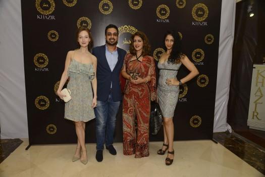 Pria Kataaria Puri, British born Hollywood actress Olivia Grant, Shristi Rode, Emran Khan, Eijaz Khan, Neha Ahuja, Shrishti Rode, Amrita Rane, Surbhi Prabhu, Kabir Bedi at Khazir Store launch JW Marriot.