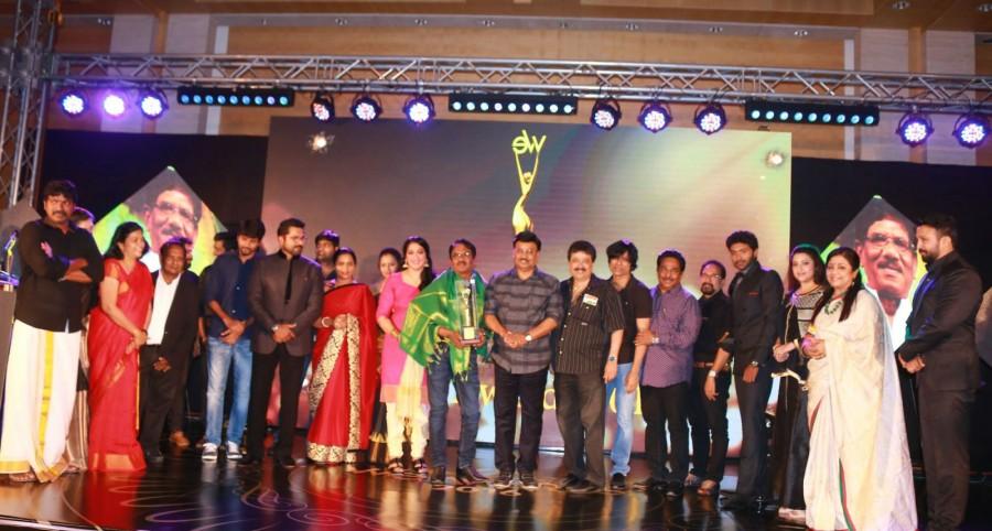 Sivakarthikeyan, Vikram Prabhu, SJ Surya, Atlee, Priya, Santhosh Narayanan, Meena with her daughter Nainika, K Bhagyaraj, Poornima Bhagyaraj, Lakshmy Ramakrishnan, Sathish, Viji Chandrasekhar, Archana Kalpathi, Dhananjayan, Lakshmi Ujjaini, Sheriff, Mime Gopi, Jupiter Suresh, Nallammai Ramanathan, Karthik Srinivasan, Sri Krishna Sweets Murali, Dushyanth Ramkumar, SV Sekar, Veena Kumaravel, Sundaresan, Kadhambari, Barath Joshi, VIT Vishwanath, Patricia Narayanan, Dharma (VP, Twilite Creations), Vishwanath (VIT Chancellor), Bharathiraja, , Rangaraj Pandey, Jayanthilal Challani, Varatharajan Sowbagya, Sumathi Srinivas, O.S. Arun graced the we magazine awards event. 12th We Awards 2016,12th We Awards,Sivakarthikeyan,SJ Surya,Vikram Prabhu,Pa Ranjith,Atlee,Meena,Nainika,12th We Awards 2016 pics,12th We Awards 2016 images,12th We Awards 2016 photos,12th We Awards 2016 stills,12th We Awards 2016 pictures