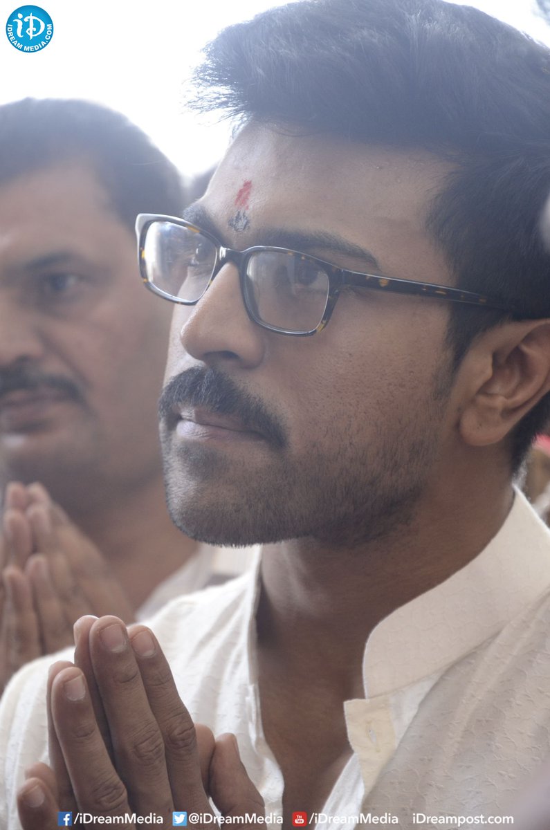 Actor Ram Charan performs special pooja on the eve of Chiranjeevi's birthday. Ram Charan,Ram Charan Teja,Chiranjeevi,Chiranjeevi birthday,Ram Charan perform special pooja,Chiranjeevi birthday celebrations,Chiranjeevi birthday special,Chiru 150,Khaidi 150,Khaidi 150 first look,Khaidi 150 poster