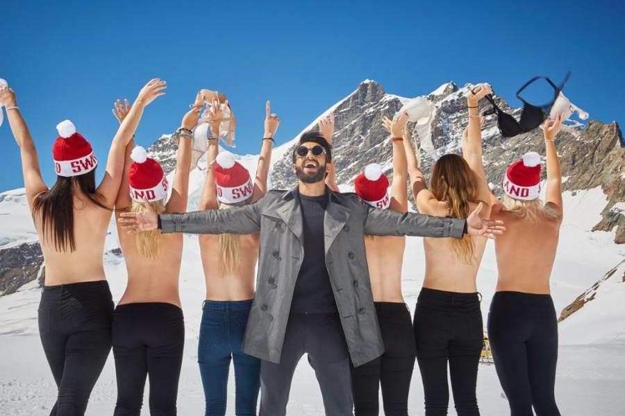 Befikre is an upcoming Bollywood romantic drama movie written, directed and produced by Aditya Chopra under the Yash Raj Films banner. The film stars Ranveer Singh and Vaani Kapoor in the lead roles. The songs and background score for the film are composed by Vishal and Shekhar. The cinematography is provided by Kaname Onoyama and Namrata Rao edited the film. The film is scheduled for a worldwide release on 9 December 2016. Befikre,Ranveer Singh,Vaani Kapoor,Befikre movie stills,Befikre movie pictures,Befikre movie photos,Befikre movie pics,Bollywood movie Befikre,Ranveer Singh and Vaani Kapoor,Ranveer Singh kisses Vaani Kapoor