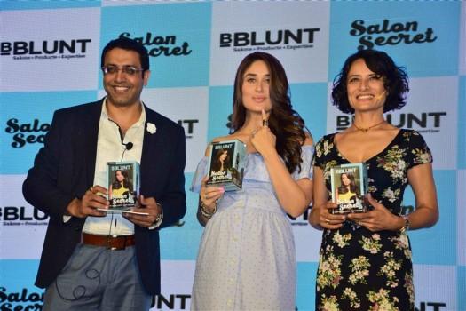 Bollywood actress Kareena Kapoor Khan Launch BBLUNT Salon Secret.