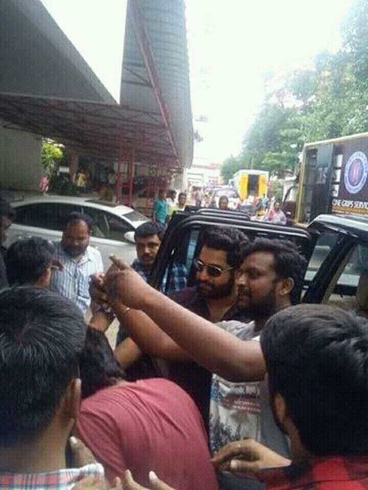 Janatha Garage is an upcoming action film directed by Koratala Siva and produced by Naveen Yerneni, Y. Ravi Shankar, and C. V. Mohan under their banner Mythri Movie Makers. The film stars Mohanlal, N. T. Rama Rao Jr.as Anand, Samantha Ruth Prabhu and Nithya Menen in the lead role, while Unni Mukundan, Saikumar, Devayani, Rahman, Sithara and Ajay appears in the supporting role. Janatha Garage,Jr Ntr,Mohanlal,Samantha,Nithya Menen,Jr Ntr Janatha Garage,Janatha Garage working stills,Janatha Garage on the sets,Telugu movie Janatha Garage,Janatha Garage movie stills,Janatha Garage movie pics,Janatha Garage movie images,Janatha Garag