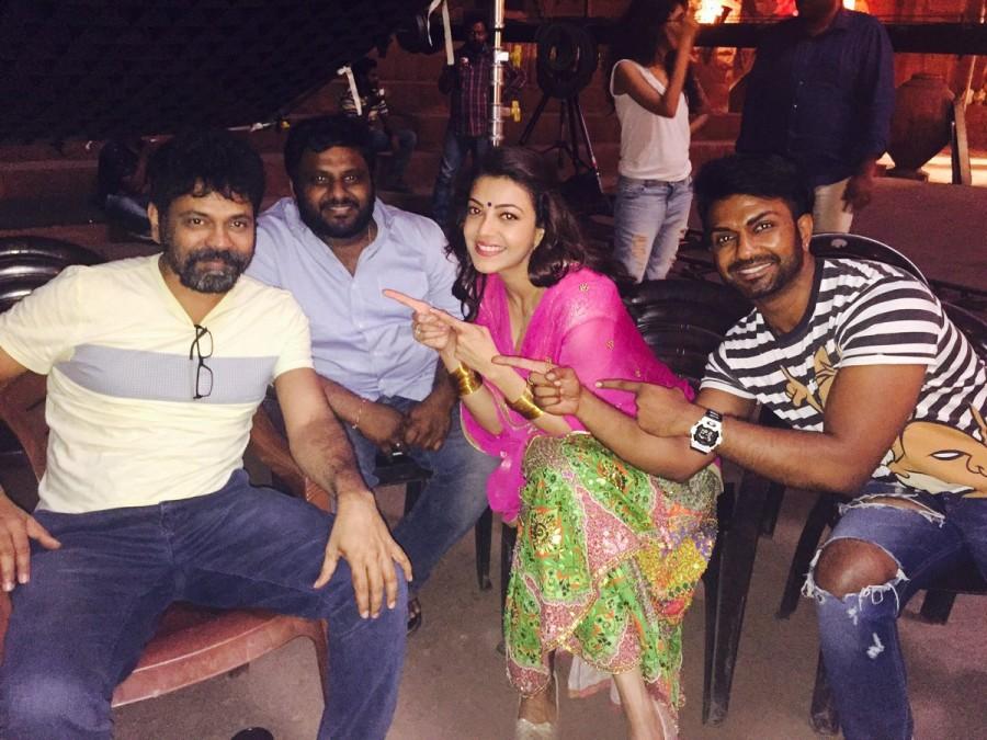 South Indian actress Kajal Aggarwal shoots item song for Jr. NTR's Janatha Garage. Kajal Aggarwal,Kajal Aggarwal item song,Kajal Aggarwal item song for Janatha Garage,Janatha Garage,Janatha Garage item song,Kajal Aggarwal in Janatha Garage,Jr. NTR,Janatha Garage pics,Janatha Garage images,Janatha Garage photos,Janatha Garage stills,Jana