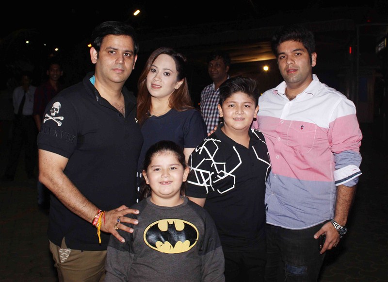 Bollywood movie A Flying Jatt,bollywood movie A Flying Jatt,A Flying Jatt special screening,Tiger Shroff,Jeetendra,Jackky Bhagnani,Jacqueline Fernandez,Manisha Koirala,Jackie Shroff,Poonam Dhillon,Sooraj Pancholi,A Flying Jatt special screening pics,A Flying Jatt special
