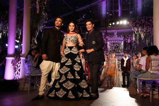 Celebs like Sushanth Singh Rajput, Shraddha Kapoor, Manish Malhotra, Dia Mirza, Shilpa Shetty, Neha Dhupia, Zayed Khan, Sophie Choudry, Bhumi Pednekar, Aditya Roy Kapur and other walks Ramp for Manish Malhotra at Lakme fashion week day 2016 (LFW).