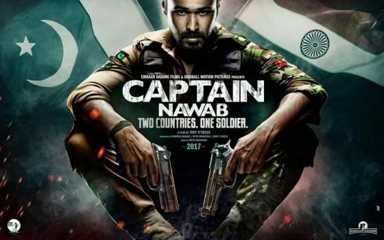 Emraan Hashmi's Captain Nawab first look poster revealed today. Actor Emraan Hashmi took to micro-blogging site Twitter to reveal the first look of the film by tweeting: 