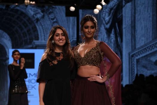 Bollywood actress Ileana D'Cruz shines at Lakme Fashion Week 2016.