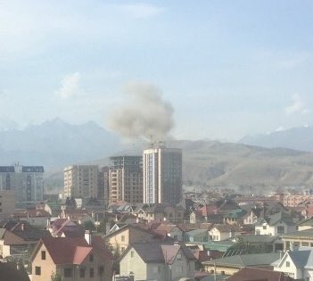 At least one person was killed and several others were injured on Tuesday when a powerful explosion rocked the Chinese embassy in Kyrgyzstan's capital Bishkek. The country's Emergency Response authorities said the blast occurred after a car reportedly rammed the gates of the compound, RT news reported. Chinese embassy,blast at Chinese embassy,Chinese embassy blast,Kyrgyzstan,Blast at Chinese embassy,Chinese embassy in Kyrgyzstan