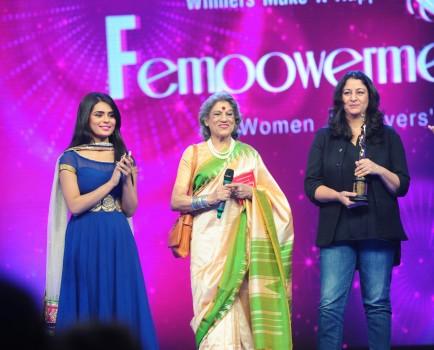 Molecule Communications celebrated its most Philanthropic and Inspiring award 'The Fempowerment Women Achievers Award', by honoring the achievements of the women from all walks of life. The awardees have made a significant difference in their chosen causes. The award function was attended by the who's who of the industry included Subhash Ghai, Saroj Khan, Kailash Kher, Dolly Thakore, Chhaya Momaya, Mrunalini Deshmukh, Krishika Lulla,  Bhawana Somaaya, Gurmeet Choudhry, Debina, Supriya, Sriti Jha, Sayantani Ghosh, Sanjeeda Sheikh, Karan Tacker, Ritvik Dhanjani, Asha Negi, Aditi Mittal, Shahid Mallya, Lavina, Meghna Ghai Puri, ?Shaina Nath, Sathya Saran, Shilpa Rao and many more.