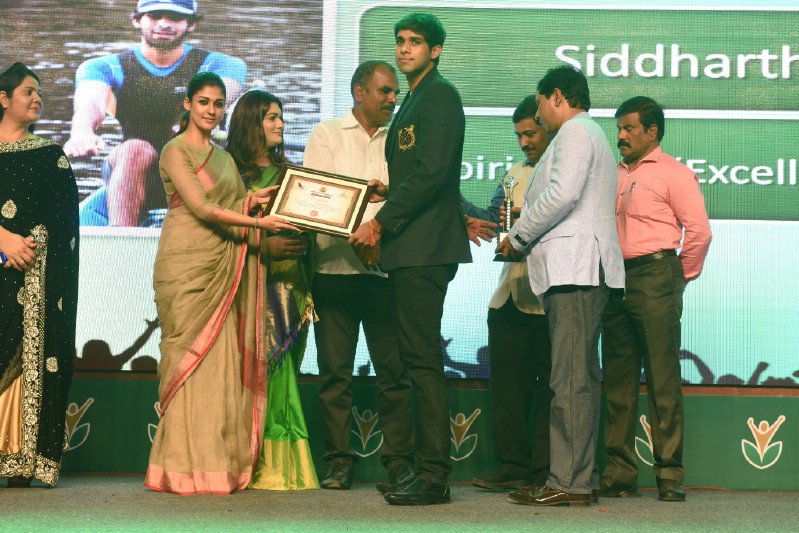 First Anniversary of National Sports Day - Amma awards 2016 held in Chennai. Celebs like Nayanthara, Director Atlee, Prasanna, Sneha, Nassar and others graced the event. Nayanthara,Prasanna,Sneha,National sports day Amma awards 2016,Amma awards 2016,Amma awards,National Sports Day,Director Atlee