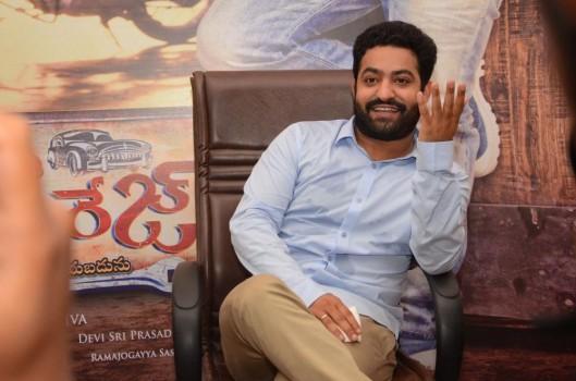 Janatha Garage promotion: Jr NTR interacts with media.