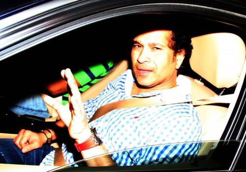 Sachin Tendulkar at Special Screening of ‘Fast and Furious 7’ in Mumbai