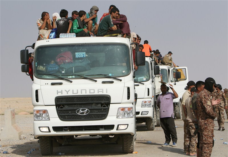 The Iraqi army dislodged Islamic State fighters from the Qayyara oil producing region located south of their de facto capital Mosul. Islamic State,Iraqi army,Islamic State fighters,Qayyara oil,Iraq,Mosul,facto capital Mosul