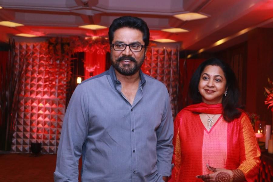 Rajkumar & Sripriya's 25th Wedding Anniversary,Suriya,Jyothika,Sivakarthikeyan,Vijay Sethupathi,R. Sarathkumar,Raadhika Sarathkumar,Suriya and Jyothika