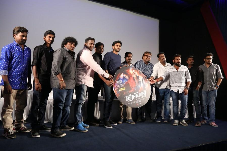 Tamil movie Veera Sivaji audio launched in Chennai. Celebs like Vikram Prabhu, Robo Shankar, Music composer D. Imman, Yogi Babu and others graced the event. Veera Sivaji,Veera Sivaji audio launch,Vikram Prabhu,Robo Shankar,Veera Sivaji music launch,Veera Sivaji audio,Veera Sivaji music,Veera Sivaji audio launch pics,Veera Sivaji audio launch images,Veera Sivaji audio launch photos,Veera Sivaji audio launch pi