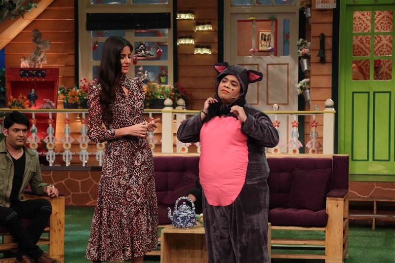 Bollywood actor Sidharth Malhotra and actress Katrina Kaif promote Baar Baar Dekho movie on the sets of The Kapil Sharma Show. Baar Baar Dekho,bollywood movie Baar Baar Dekho,Sidharth Malhotra and Katrina Kaif,Sidharth Malhotra,Katrina Kaif,Baar Baar Dekho promotions,The Kapil Sharma Show,Kapil Sharma Show