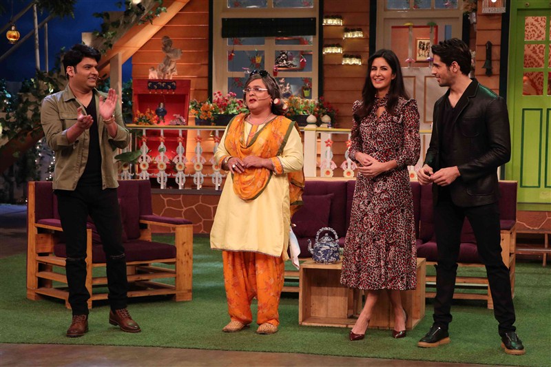 Bollywood actor Sidharth Malhotra and actress Katrina Kaif promote Baar Baar Dekho movie on the sets of The Kapil Sharma Show. Baar Baar Dekho,bollywood movie Baar Baar Dekho,Sidharth Malhotra and Katrina Kaif,Sidharth Malhotra,Katrina Kaif,Baar Baar Dekho promotions,The Kapil Sharma Show,Kapil Sharma Show