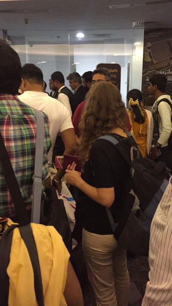 Actor Thala Ajith snapped at Abu Dhabi Airport for 'Thala 57' shooting. Ajith,ajith kumar,thala ajith,thala 57,thala 57 shooting,ajith thala 57 shooting,kajal aggarwal,siruthai siva,siruthai siva thala 57,Ajith latest pics,Ajith latest images,Ajith latest photos,Ajith latest pictures