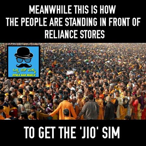 Jio launch after effects: Twitterati Troll Reliance Competitors. Jio,Jio effect,Reliance Jio,Reliance Jio 4g,Jio funny memes,Jio mems,Jio trolls,Jio funny trolls,Reliance Competitors,Air Tel,Aircel,BSNL