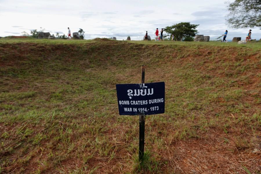 U.S. President Barack Obama arrived at Vientiane, Laos, to attend the ASEAN summit. He became the first U.S. president to visit Laos. He is expected to discuss U.S. efforts to clean up the unexploded ordnance that were dropped during 1964 to 1973, wherein U.S. warplanes dropped more than 270 million cluster munitions on Laos that were part of CIA’s secret operation to destroy supply routes of North Vietnam fighters. The U.S. ran 580,000 bombing missions where one-third of the bombs never exploded, contaminating the land and leaving a trail of devastation. About 20,000 Lao were either killed or injured, even after the completion of the Vietnam War. Laos,Secret war in Laos,Vietnam war,CIA secret war,U.S. legacy in Laos,President Barack Obama,ASEAN summit,North Vietnam,unexploded ordnance,bombing missions