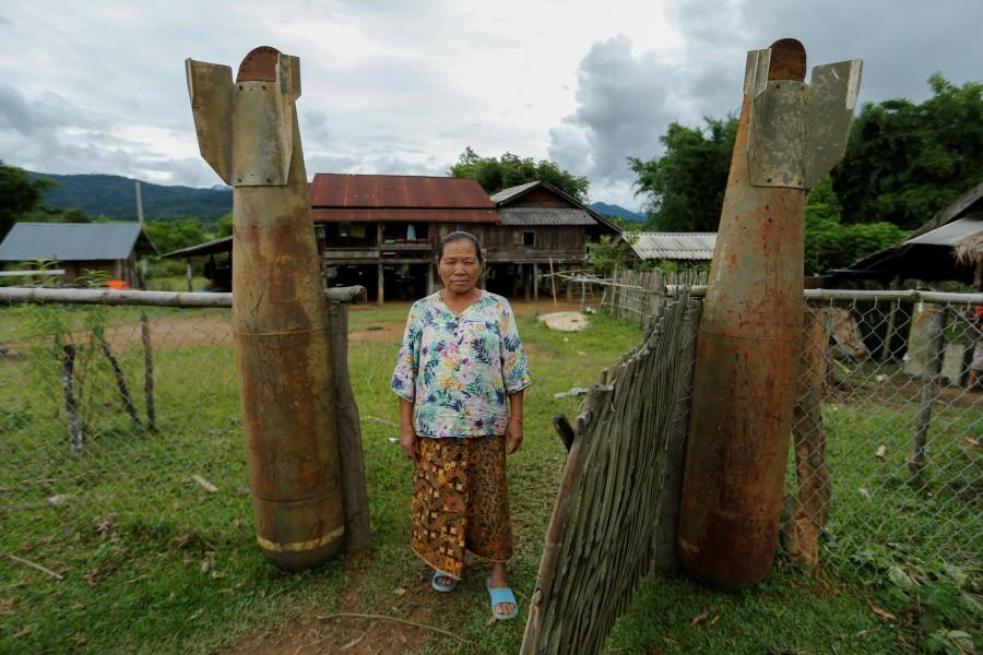 U.S. President Barack Obama arrived at Vientiane, Laos, to attend the ASEAN summit. He became the first U.S. president to visit Laos. He is expected to discuss U.S. efforts to clean up the unexploded ordnance that were dropped during 1964 to 1973, wherein U.S. warplanes dropped more than 270 million cluster munitions on Laos that were part of CIA’s secret operation to destroy supply routes of North Vietnam fighters. The U.S. ran 580,000 bombing missions where one-third of the bombs never exploded, contaminating the land and leaving a trail of devastation. About 20,000 Lao were either killed or injured, even after the completion of the Vietnam War. Laos,Secret war in Laos,Vietnam war,CIA secret war,U.S. legacy in Laos,President Barack Obama,ASEAN summit,North Vietnam,unexploded ordnance,bombing missions