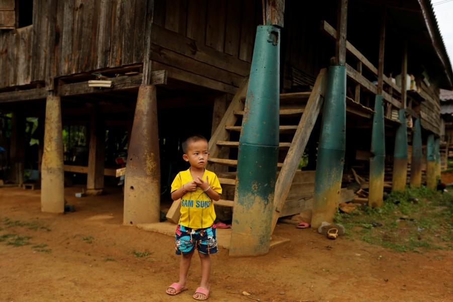 U.S. President Barack Obama arrived at Vientiane, Laos, to attend the ASEAN summit. He became the first U.S. president to visit Laos. He is expected to discuss U.S. efforts to clean up the unexploded ordnance that were dropped during 1964 to 1973, wherein U.S. warplanes dropped more than 270 million cluster munitions on Laos that were part of CIA’s secret operation to destroy supply routes of North Vietnam fighters. The U.S. ran 580,000 bombing missions where one-third of the bombs never exploded, contaminating the land and leaving a trail of devastation. About 20,000 Lao were either killed or injured, even after the completion of the Vietnam War. Laos,Secret war in Laos,Vietnam war,CIA secret war,U.S. legacy in Laos,President Barack Obama,ASEAN summit,North Vietnam,unexploded ordnance,bombing missions