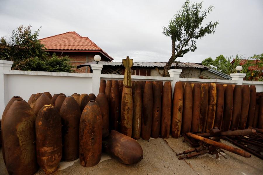 U.S. President Barack Obama arrived at Vientiane, Laos, to attend the ASEAN summit. He became the first U.S. president to visit Laos. He is expected to discuss U.S. efforts to clean up the unexploded ordnance that were dropped during 1964 to 1973, wherein U.S. warplanes dropped more than 270 million cluster munitions on Laos that were part of CIA’s secret operation to destroy supply routes of North Vietnam fighters. The U.S. ran 580,000 bombing missions where one-third of the bombs never exploded, contaminating the land and leaving a trail of devastation. About 20,000 Lao were either killed or injured, even after the completion of the Vietnam War. Laos,Secret war in Laos,Vietnam war,CIA secret war,U.S. legacy in Laos,President Barack Obama,ASEAN summit,North Vietnam,unexploded ordnance,bombing missions
