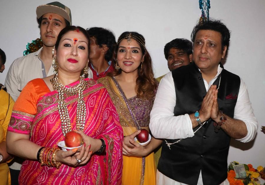 Bollywood celebs like Shraddha Kapoor, Vivek Oberoi, Govinda were seen celebrating the Ganesh Chaturthi festival. Shraddha Kapoor,Vivek Oberoi,Govinda,Ganesh Chaturthi,Ganesh Chaturthi celebrations,Shraddha Kapoor celebrates Ganesh Chaturthi,Vivek Oberoi celebrates Ganesh Chaturthi,Govinda celebrates Ganesh Chaturthi