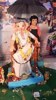 Ganesha idols inspired by looks of Ajith, Pawan Kalyan, Jr Ntr.