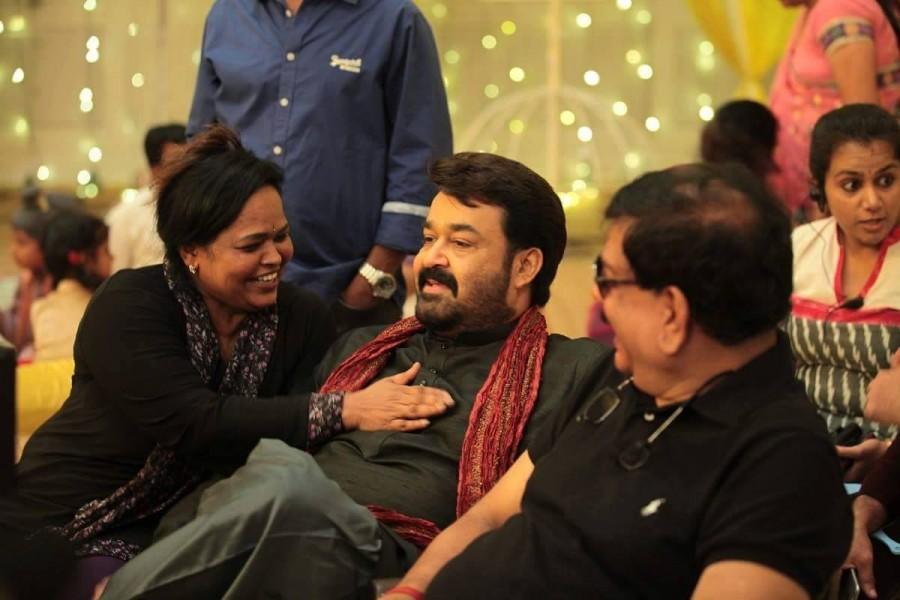 Oppam is an upcoming Malayalam crime thriller movie directed by Priyadarshan and produced by Antony Perumbavoor under the Aashirvad Cinemas banner. The film stars Mohanlal, Anusree and Vimala Raman in the lead role, while Samuthirakani, Nedumudi Venu, Arjun Nandhakumar, Renji Panicker, Chemban Vinod Jose, Siddique, Mamukkoya, Kalabhavan Shajohn, Kunchan, Baby Meenakshi, Idavela Babu, Kalasala Babu, Sona Heiden, Aju Varghese, Pradeep Chandran, Arun Benny and Kaviyoor Ponnamma appears in the supporting role. Mohanlal is playing a blind man throughout this film and it will be the first time that he is playing a full-fledged blind character in his career. Mohanlal,Oppam movie stills,Oppam,Oppam movie,Mahanlal's Oppam,Oppam pics,Oppam images,Oppam photos,Oppam stills,Oppam pictures,Oppam movie pics,Oppam movie images,Oppam movie photos,Oppam movie pictures