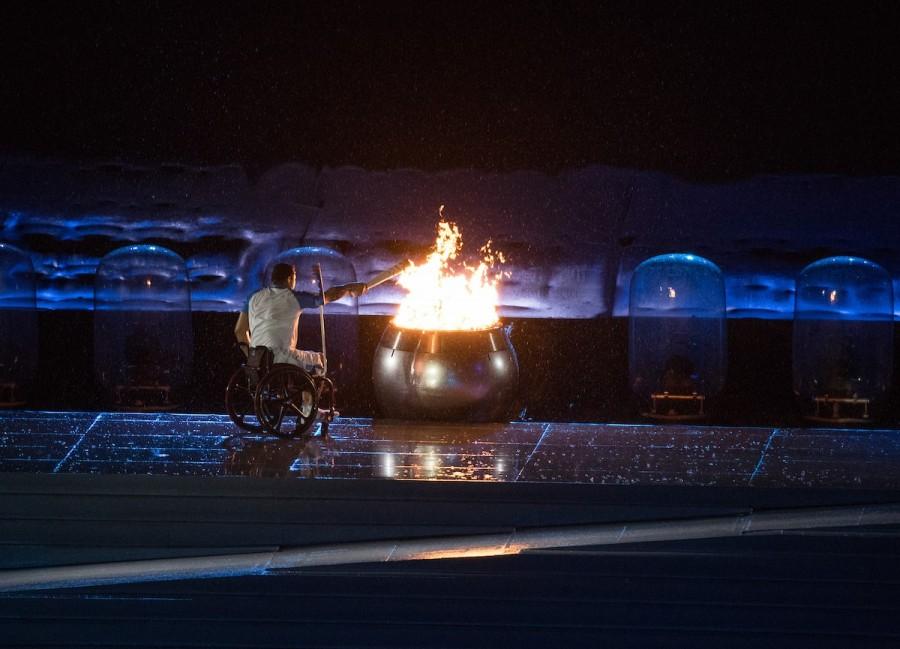 Rio Paralympics 2016: Opening ceremony. Rio Paralympics 2016,Rio Paralympics,Rio Paralympics Opening ceremony,Rio Opening ceremony,Paralympics Opening ceremony,Rio Paralympics Opening ceremony pics,Rio Paralympics Opening ceremony images,Rio Paralympics Opening ceremony photos,Rio Paralympics O