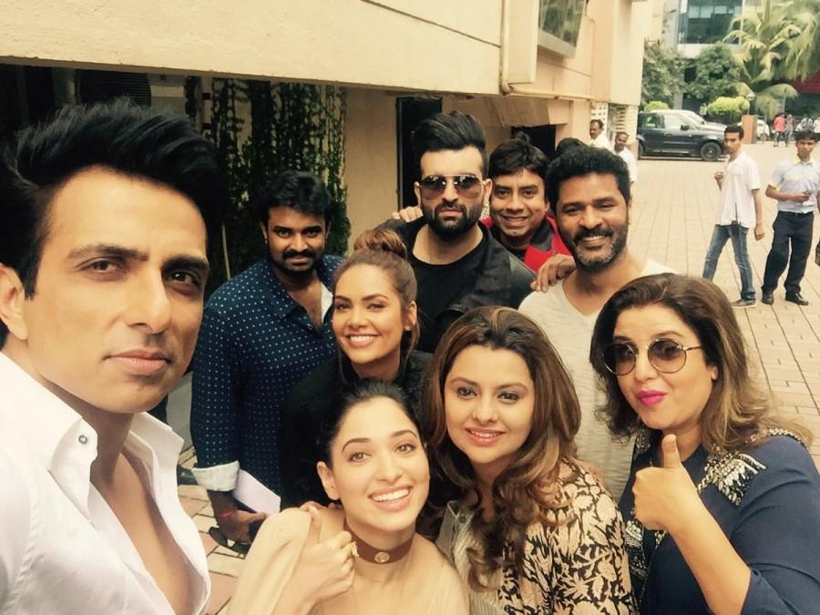 Actor Prabhu Deva, Sonu Sood, Tamannaah Bhatia at Tutak Tutak Tutiya Trailer Launch. Prabhu Deva,Sonu Sood,Tamannaah Bhatia,Tutak Tutak Tutiya Trailer Launch,Tutak Tutak Tutiya Trailer,Tutak Tutak Tutiya Trailer Launch pics,Tutak Tutak Tutiya Trailer Launch images,Tutak Tutak Tutiya Trailer Launch photos,Tutak Tutak Tutiya Trailer Launch